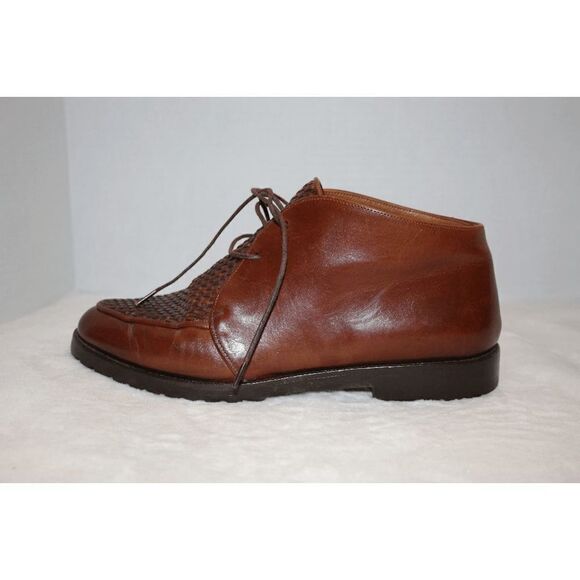 Cole Haan Chestnut Leather Ankle Booties - Picture 5 of 10